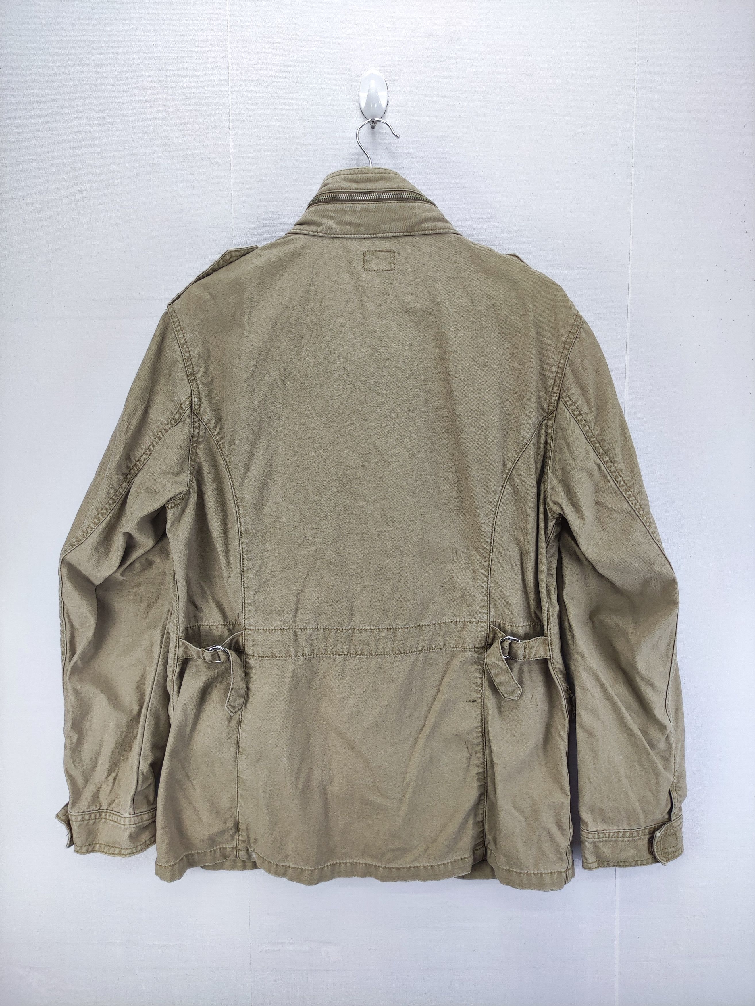 Japanese Brand Vintage M 65 Field Jacket Zipper With Hoodie Size US L / EU 52-54 / 3 - 11 Thumbnail