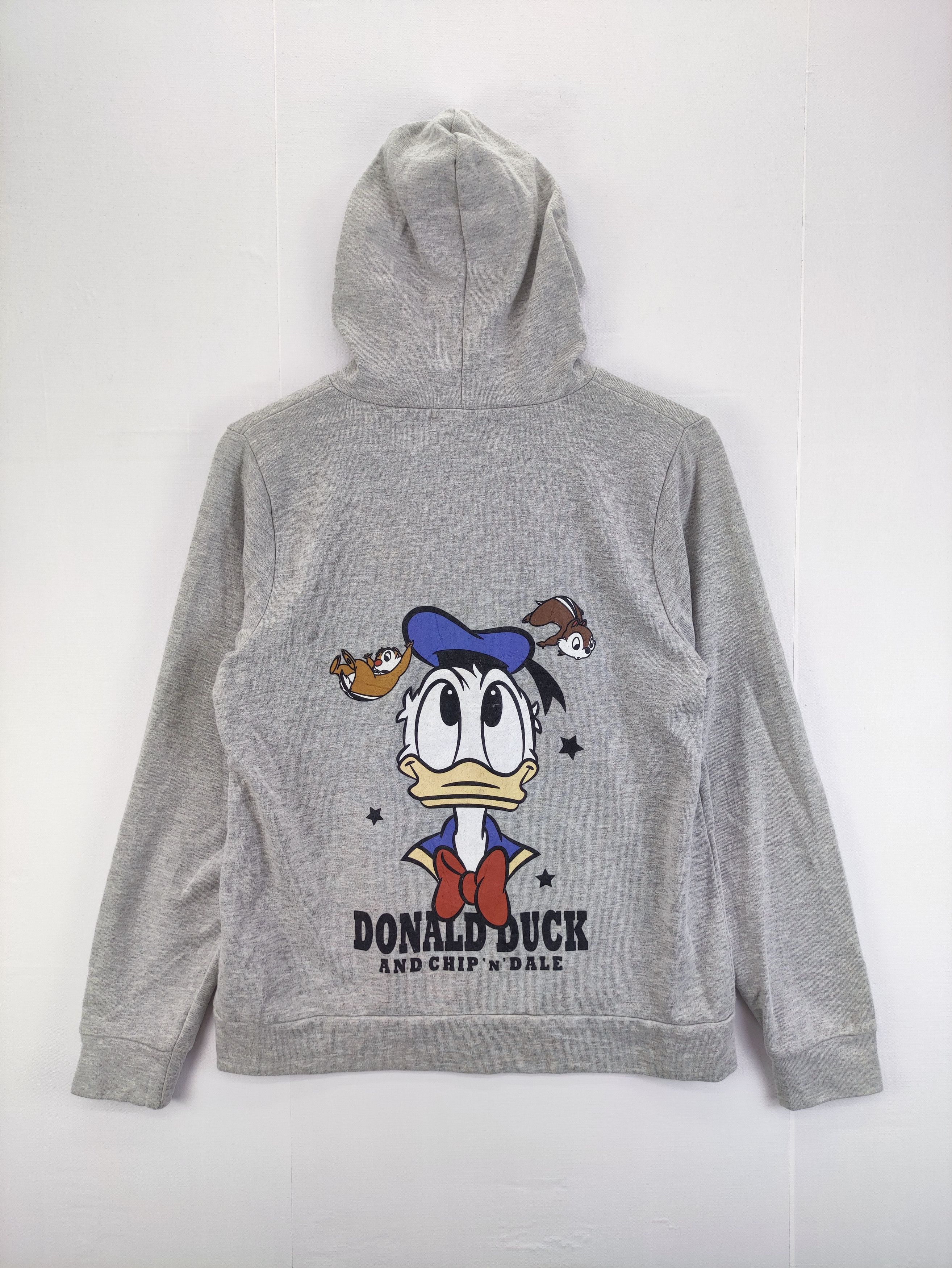 Cartoon Network Vintage Disney Donald Duck Chip & Dale Sweater Zipper Hoodie Size US M / EU 48-50 / 2 - 8 Thumbnail