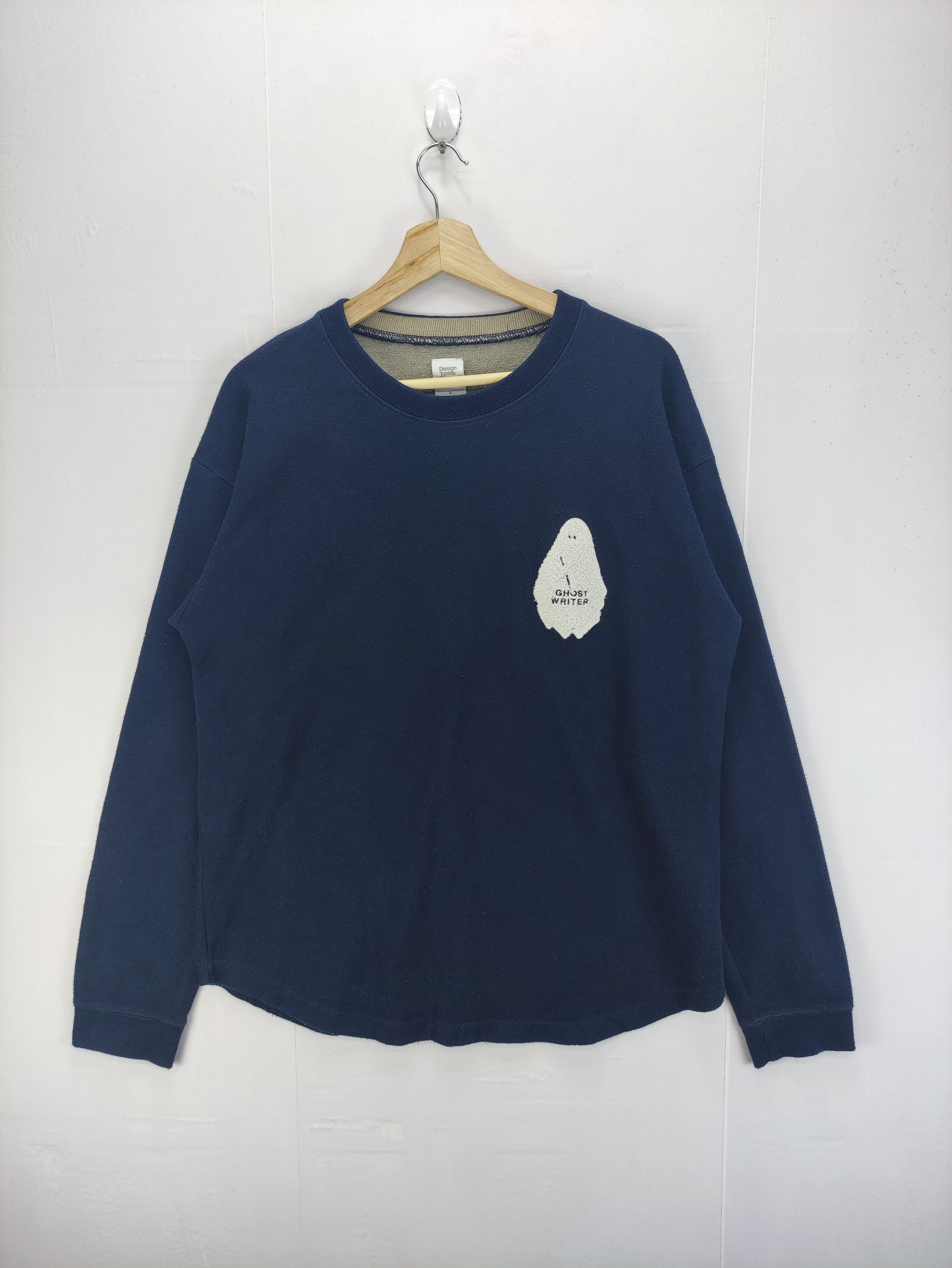 Japanese Brand Vintage Ghost Writer Sweater Jumper Size US L / EU 52-54 / 3 - 1 Thumbnail