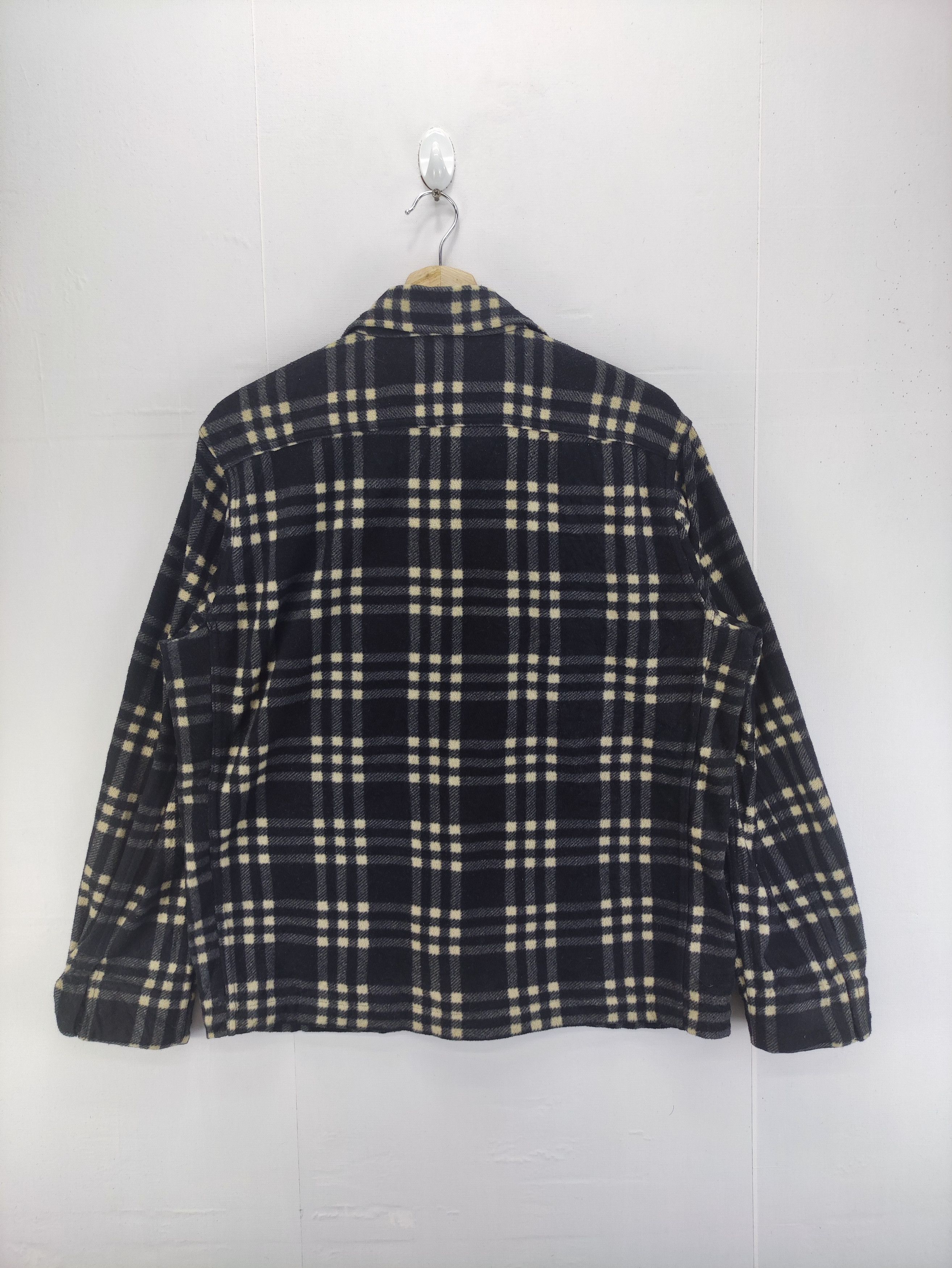 Uniqlo Vintage Uniqlo Flannel Checkered Shirt Button Up Size US M / EU 48-50 / 2 - 8 Thumbnail