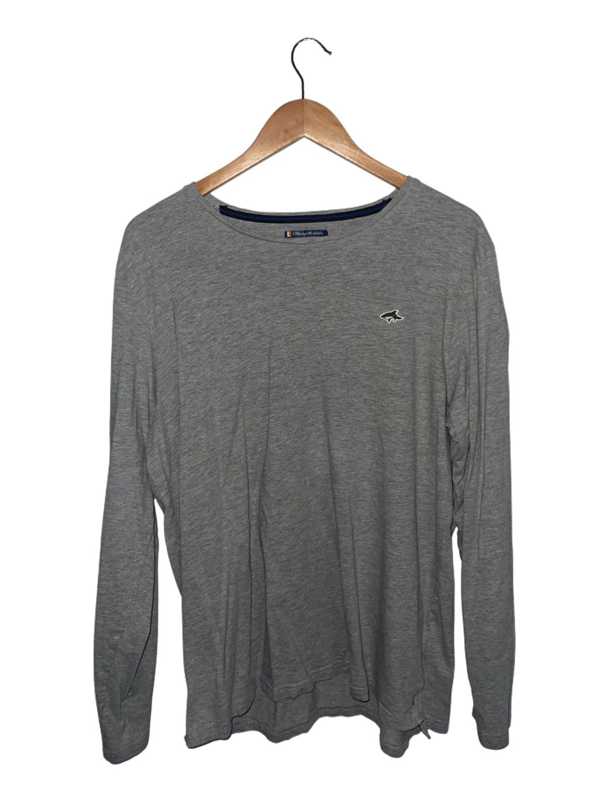 Vintage Le Shark Longsleeve Tee Size US XXL / EU 58 / 5 - 1 Thumbnail