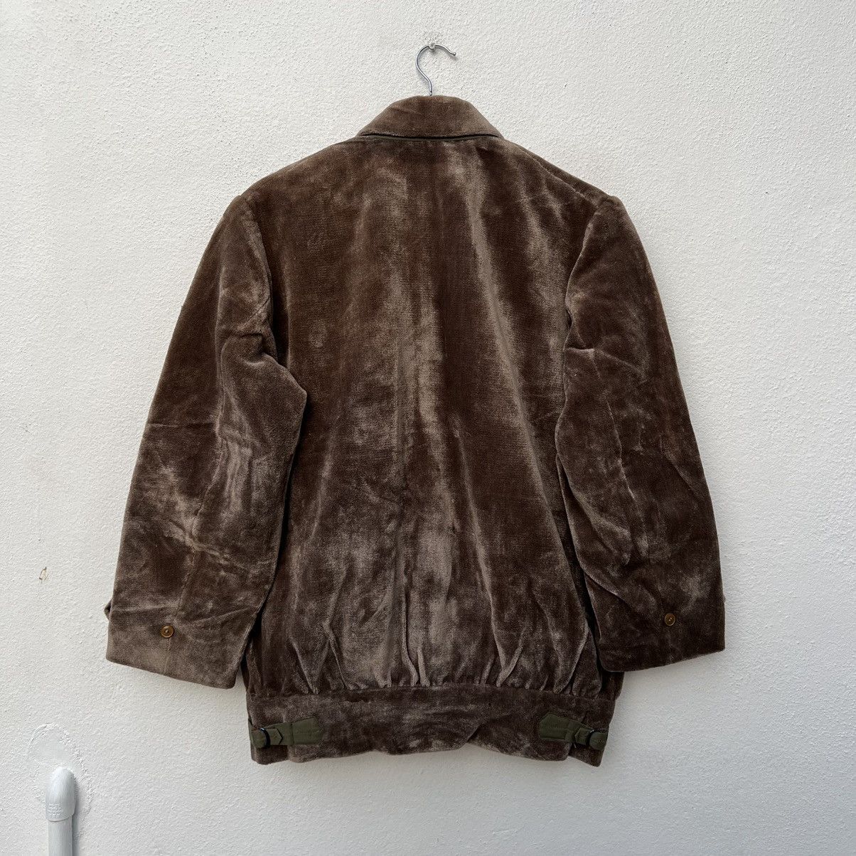 Japanese Brand VINTAGE VELVET BOMBER STYLE JACKET MILITARY WEAR WOKERS Size US M / EU 48-50 / 2 - 8 Thumbnail