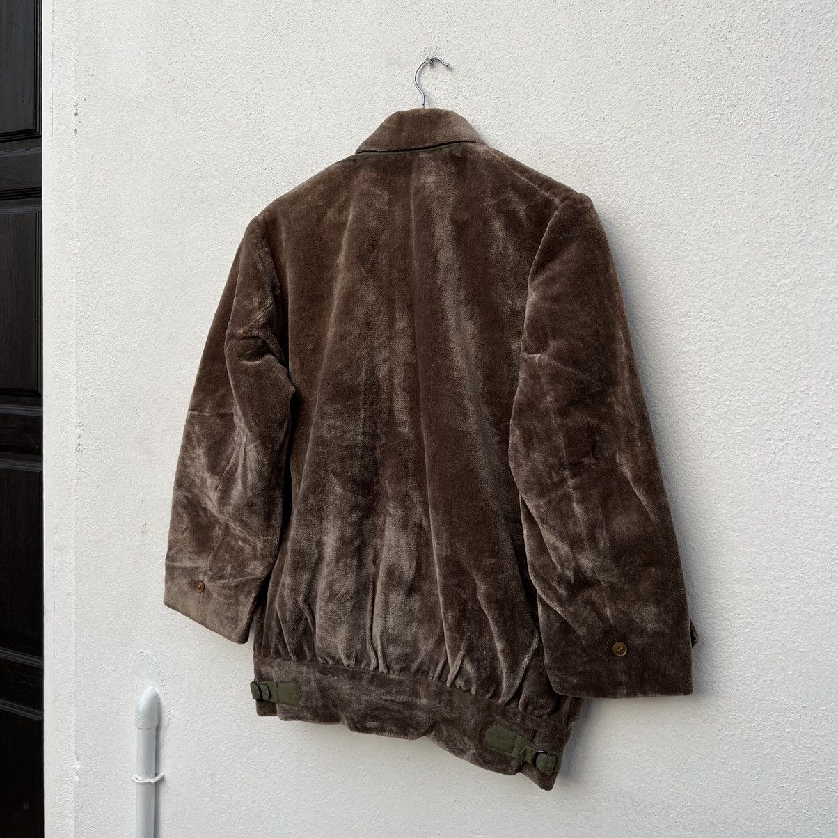 Japanese Brand VINTAGE VELVET BOMBER STYLE JACKET MILITARY WEAR WOKERS Size US M / EU 48-50 / 2 - 9 Thumbnail