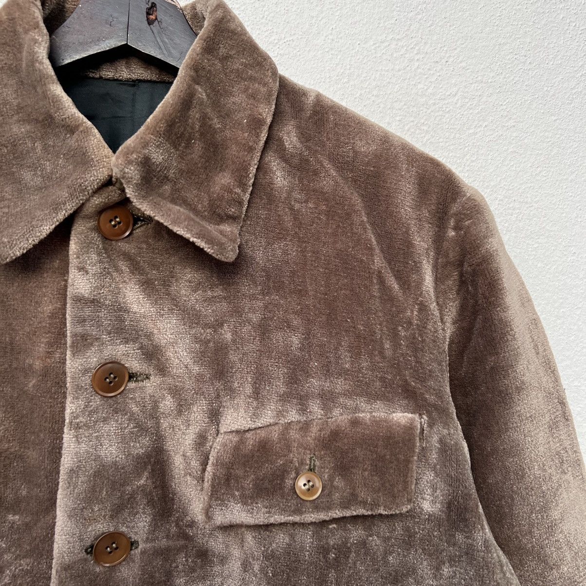 Japanese Brand VINTAGE VELVET BOMBER STYLE JACKET MILITARY WEAR WOKERS Size US M / EU 48-50 / 2 - 5 Thumbnail
