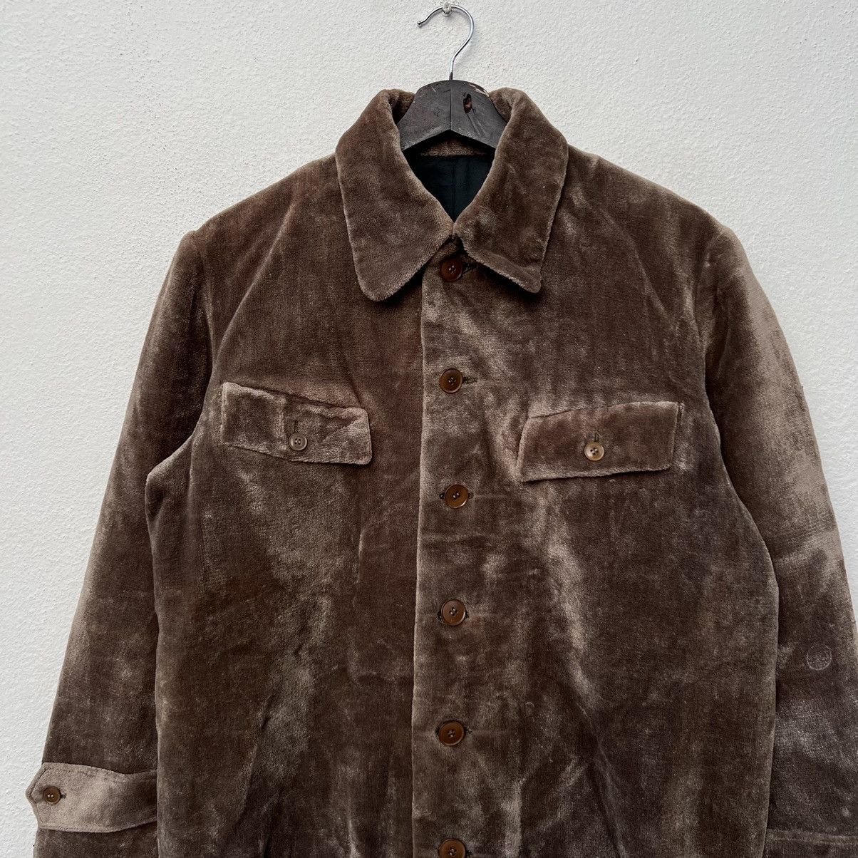Japanese Brand VINTAGE VELVET BOMBER STYLE JACKET MILITARY WEAR WOKERS Size US M / EU 48-50 / 2 - 3 Thumbnail