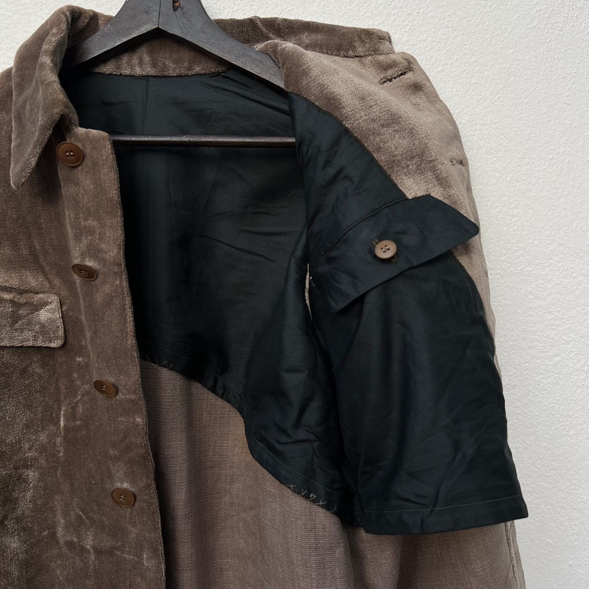 Japanese Brand VINTAGE VELVET BOMBER STYLE JACKET MILITARY WEAR WOKERS Size US M / EU 48-50 / 2 - 12 Thumbnail