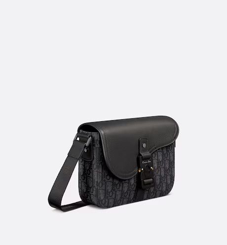 Dior MINI SADDLE BAG WITH STRAP | Grailed