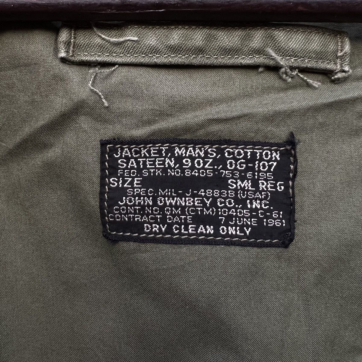 Vintage VINTAGE JOHN OWNBEY CO. INC 1961 9 OZ OG-107 CARGO JACKET Size US M / EU 48-50 / 2 - 17 Thumbnail