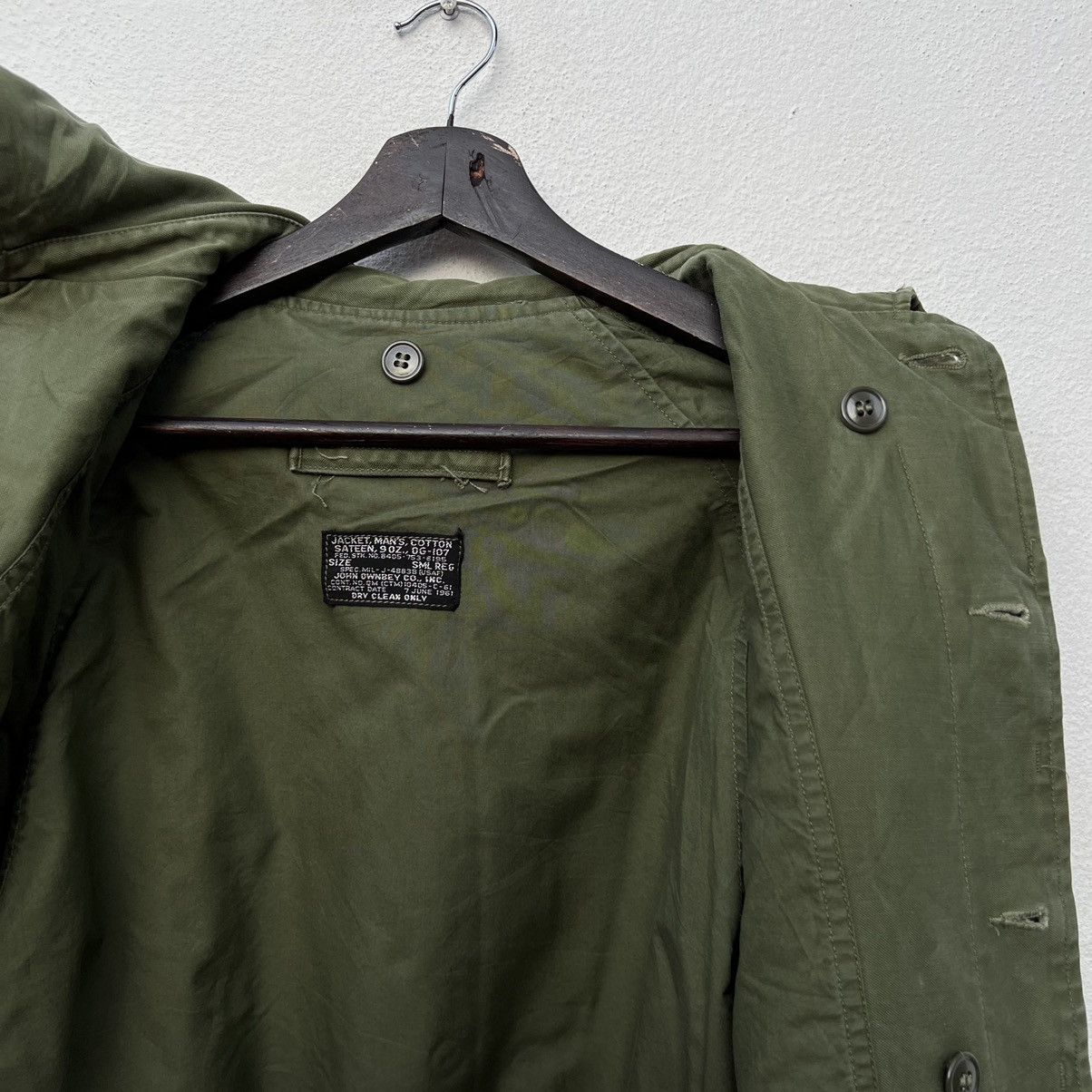 Vintage VINTAGE JOHN OWNBEY CO. INC 1961 9 OZ OG-107 CARGO JACKET Size US M / EU 48-50 / 2 - 14 Thumbnail