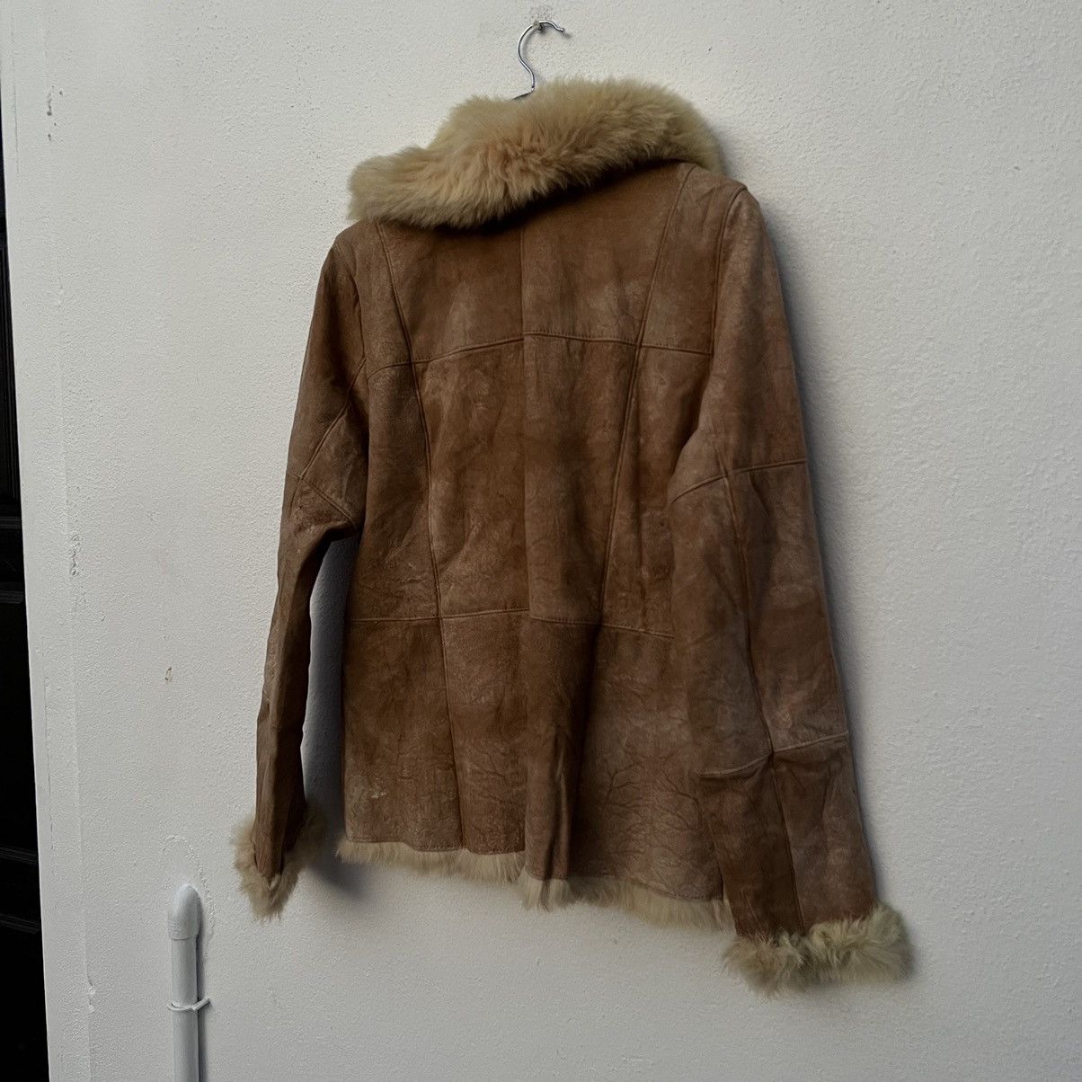 Japanese Brand VINTAGE LEATHER JACKET MINK FUR SHEARLING LINING Size US M / EU 48-50 / 2 - 9 Thumbnail