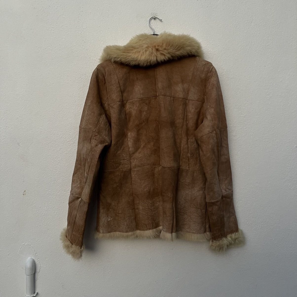Japanese Brand VINTAGE LEATHER JACKET MINK FUR SHEARLING LINING Size US M / EU 48-50 / 2 - 8 Thumbnail