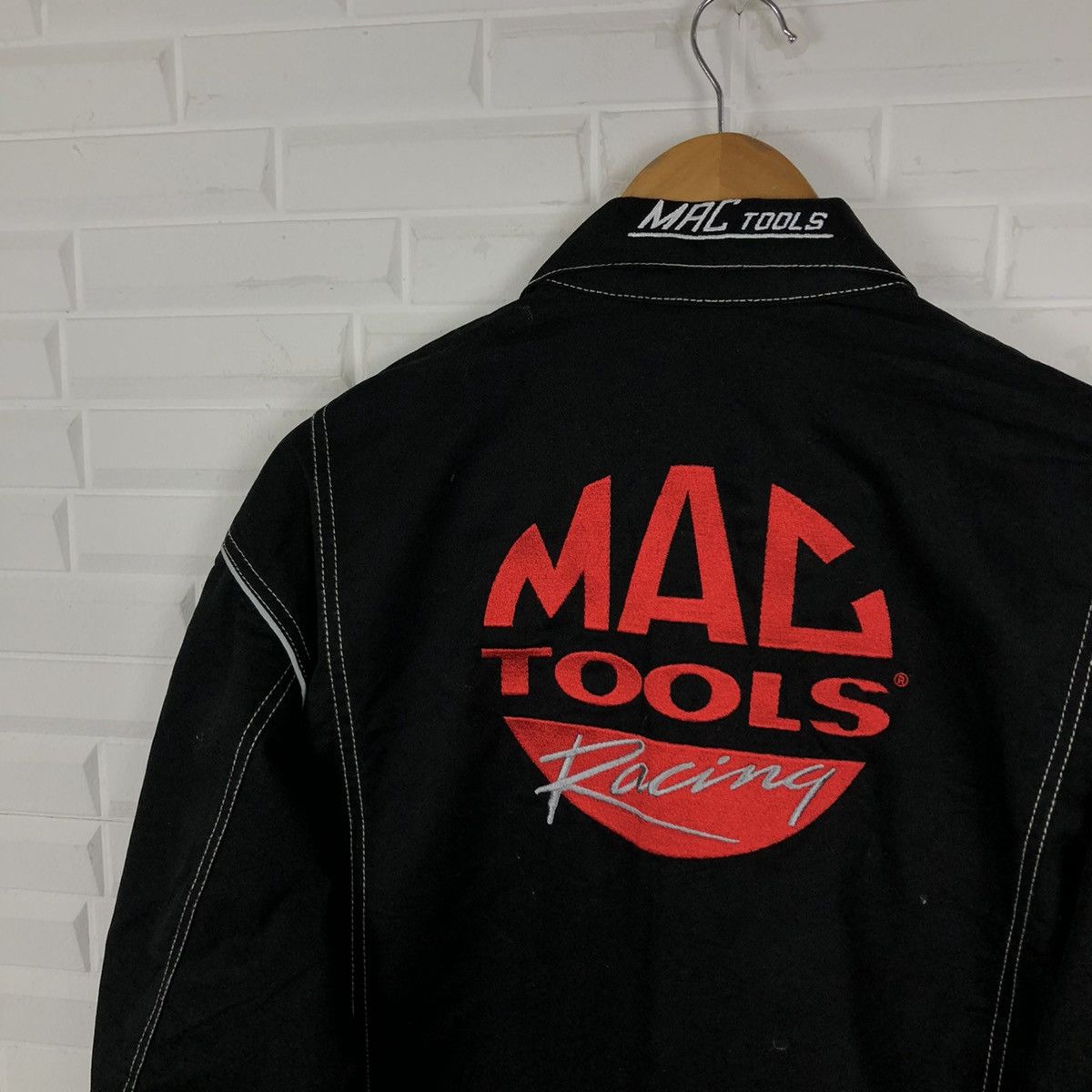Japanese Brand RARE DESIGN BIG LOGO MAC TOOLS RACING OVERALL WORKERS Size US 44 / EU 60 - 14 Thumbnail