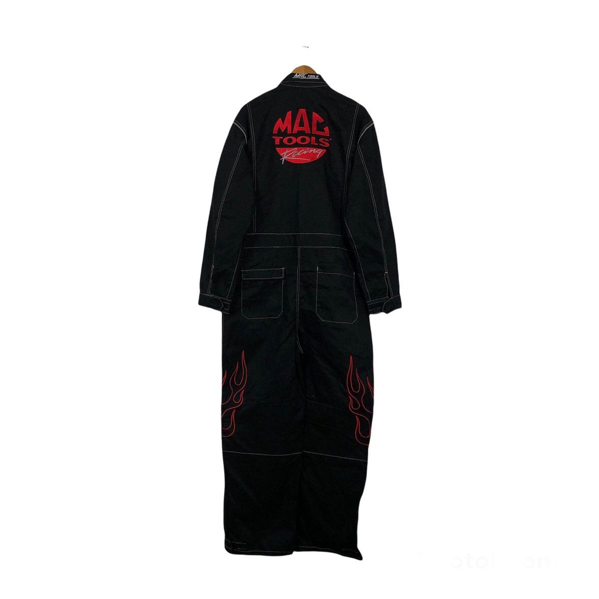 Japanese Brand RARE DESIGN BIG LOGO MAC TOOLS RACING OVERALL WORKERS Size US 44 / EU 60 - 3 Thumbnail