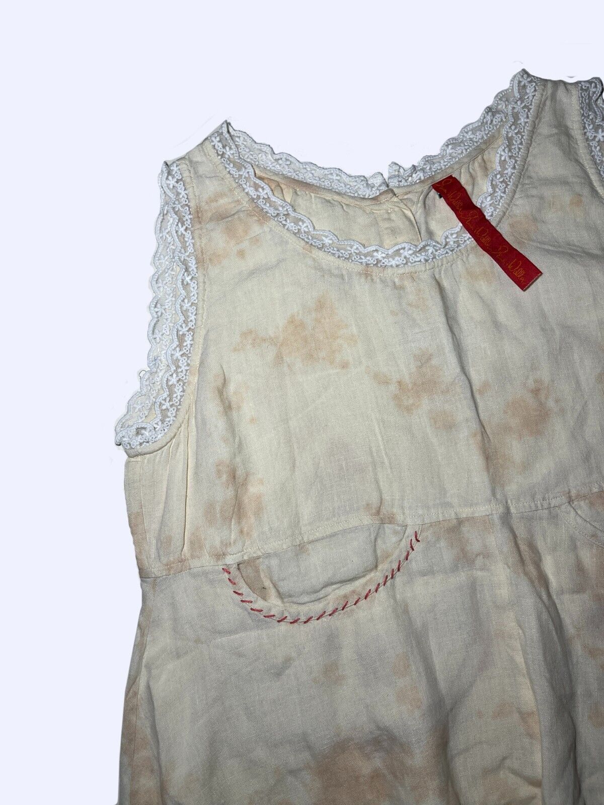 Other EWA I WALLA 33150 ss13 Pale Linen Simple Dreess Size M / US 6-8 / IT 42-44 - 5 Thumbnail