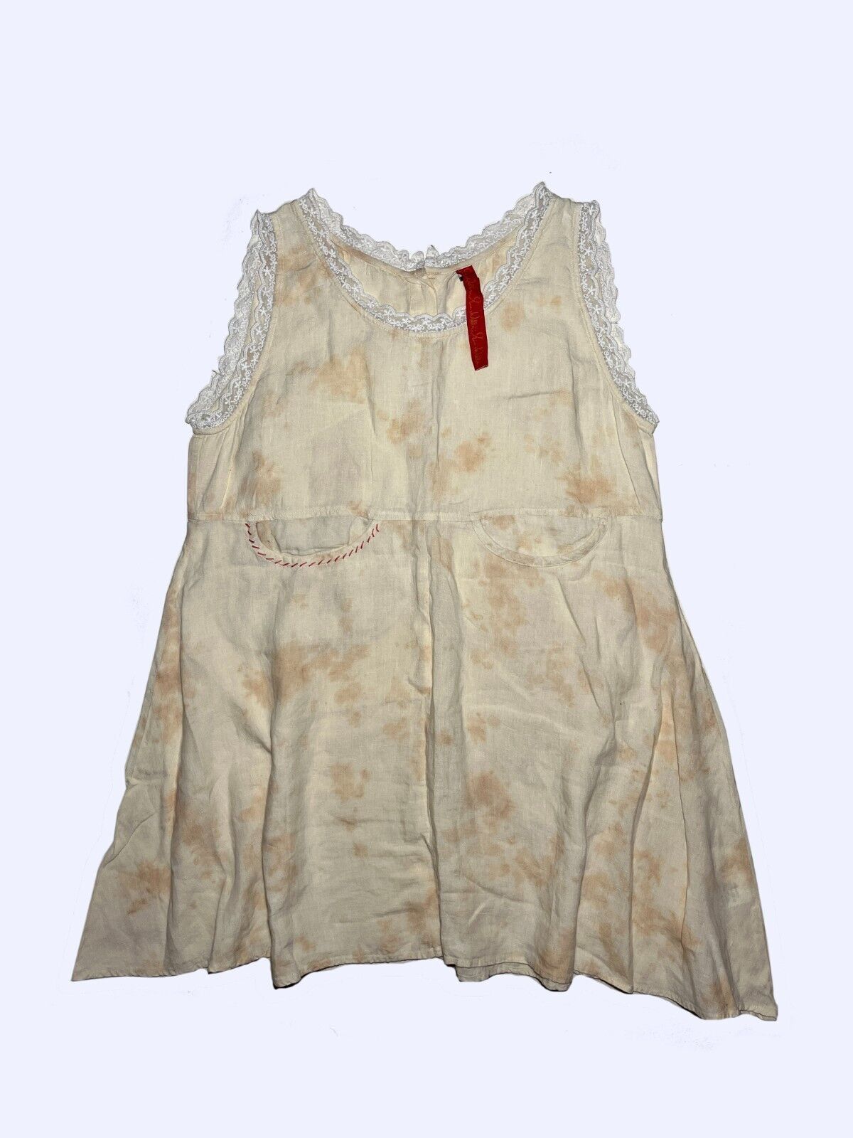Other EWA I WALLA 33150 ss13 Pale Linen Simple Dreess Size M / US 6-8 / IT 42-44 - 2 Thumbnail