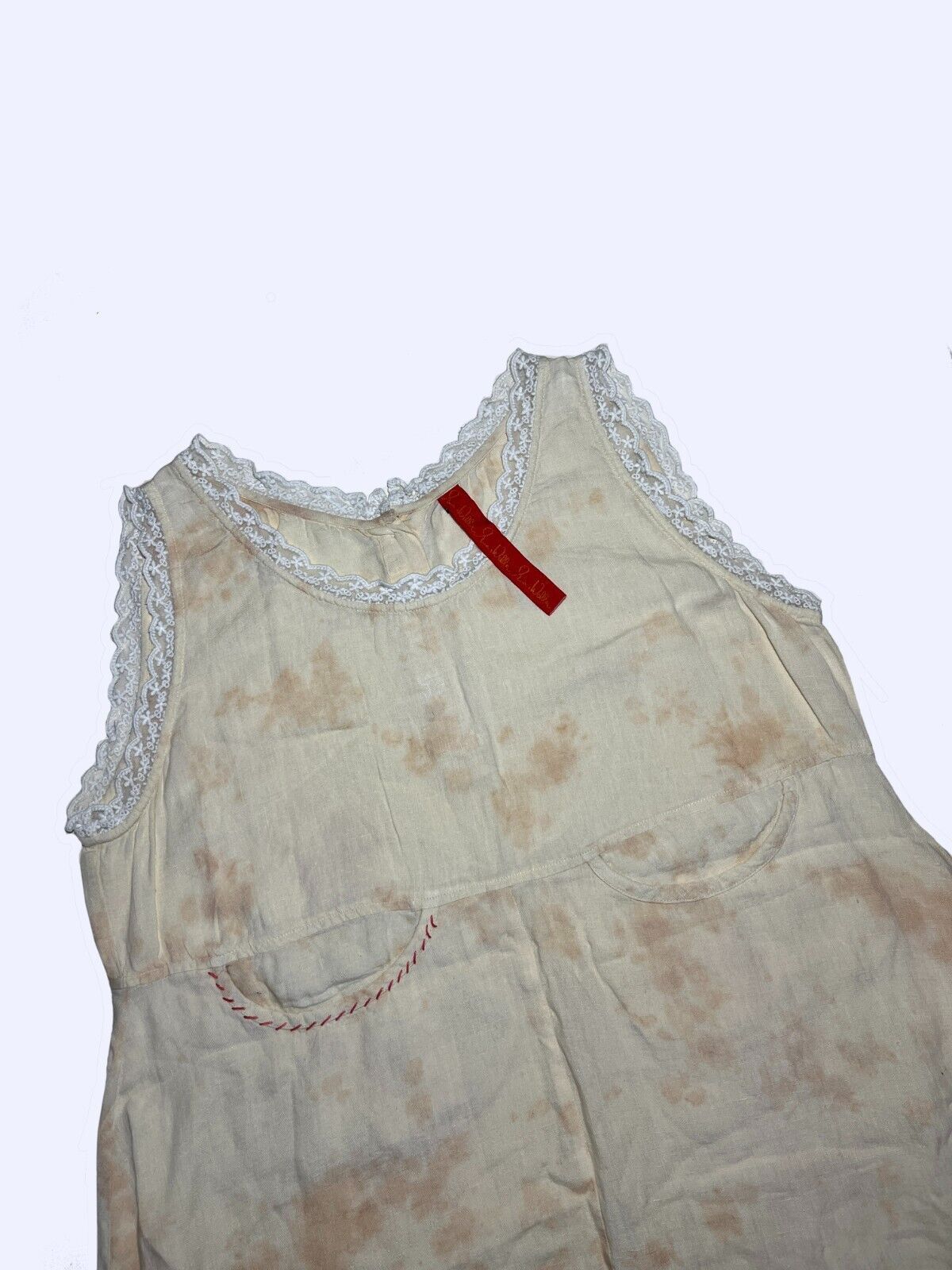 Other EWA I WALLA 33150 ss13 Pale Linen Simple Dreess Size M / US 6-8 / IT 42-44 - 4 Thumbnail