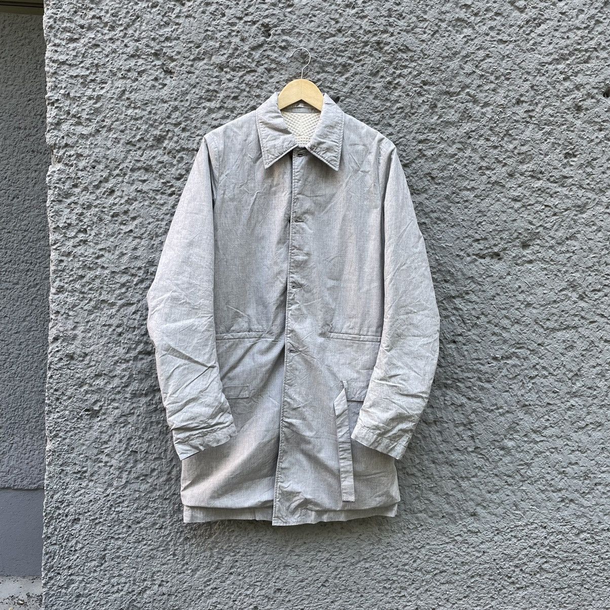 image of Taichi Murakami Avantgarde Coat Overcoat Outerwear Jacket in Grey, Men's (Size Large)