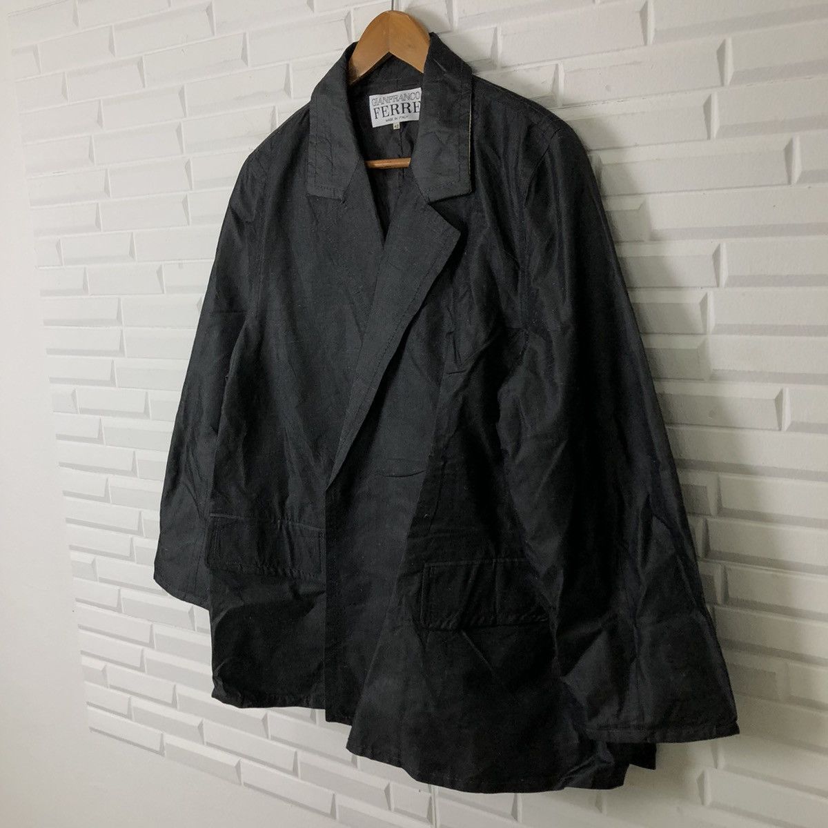 Gianfranco Ferre 100% SILK JACKET GIANFRANCO FERRE MADE IN ITALY Size US M / EU 48-50 / 2 - 2 Thumbnail