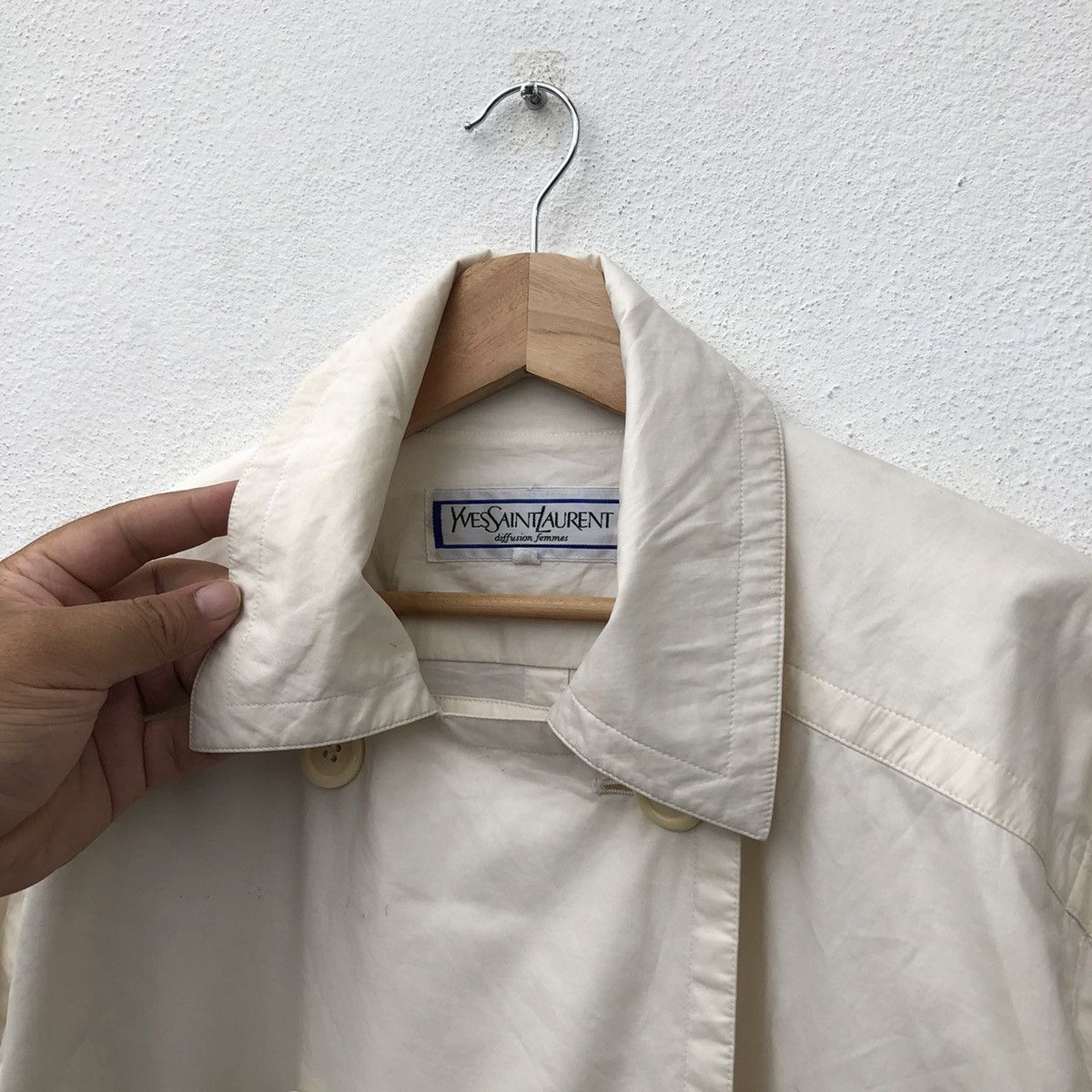 Yves Saint Laurent YVES SAINT LAURENT LONG JACKET Size US M / EU 48-50 / 2 - 4 Thumbnail