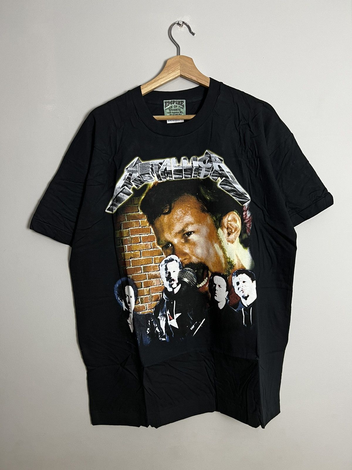 Band Tees Rare Vintage 90s Metallica Heavy Metal Band Tshirt Size US L / EU 52-54 / 3 - 1 Thumbnail