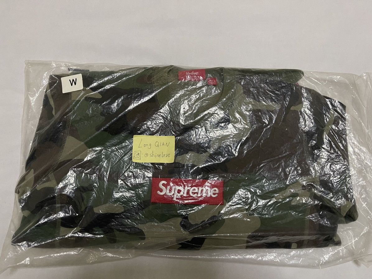 Supreme Camo Box Logo Crewneck | Grailed