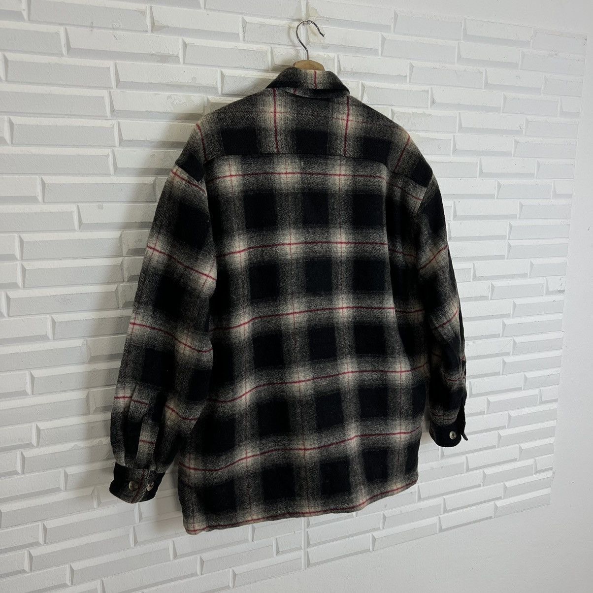Flannel VINTAGE SEAHOP TARTAN DESIGN FLANNEL JACKET WORKERS WEAR Size US M / EU 48-50 / 2 - 7 Thumbnail