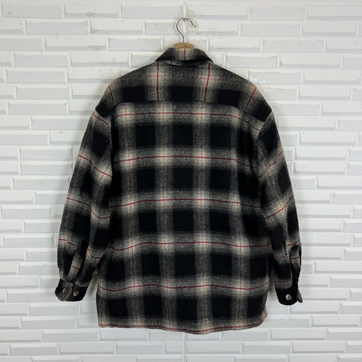 Flannel VINTAGE SEAHOP TARTAN DESIGN FLANNEL JACKET WORKERS WEAR Size US M / EU 48-50 / 2 - 6 Thumbnail