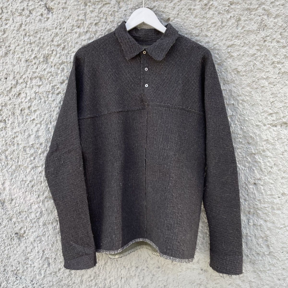 Ma+ Ma+ Maurizio Amadei Black Wool Sweater Knit Pullover | Grailed