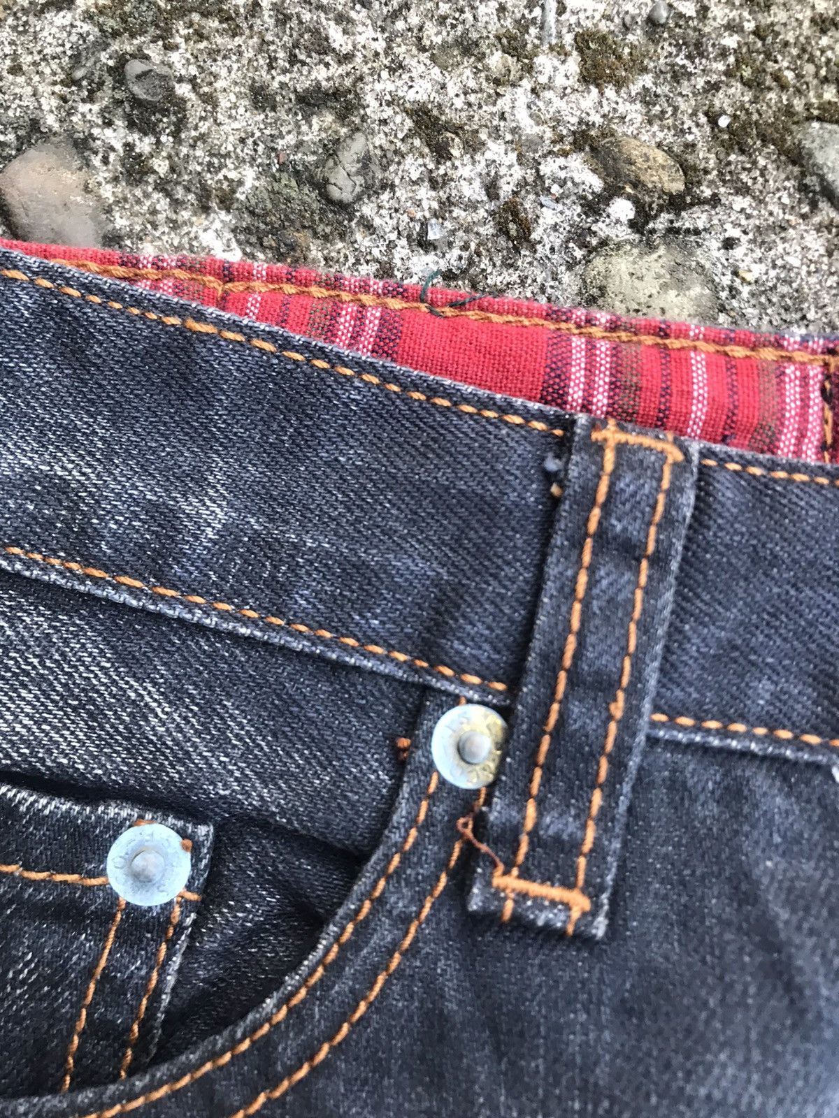 CLOT Levis x Clot Fuck You Patch Jeans Size US 31 - 7 Thumbnail