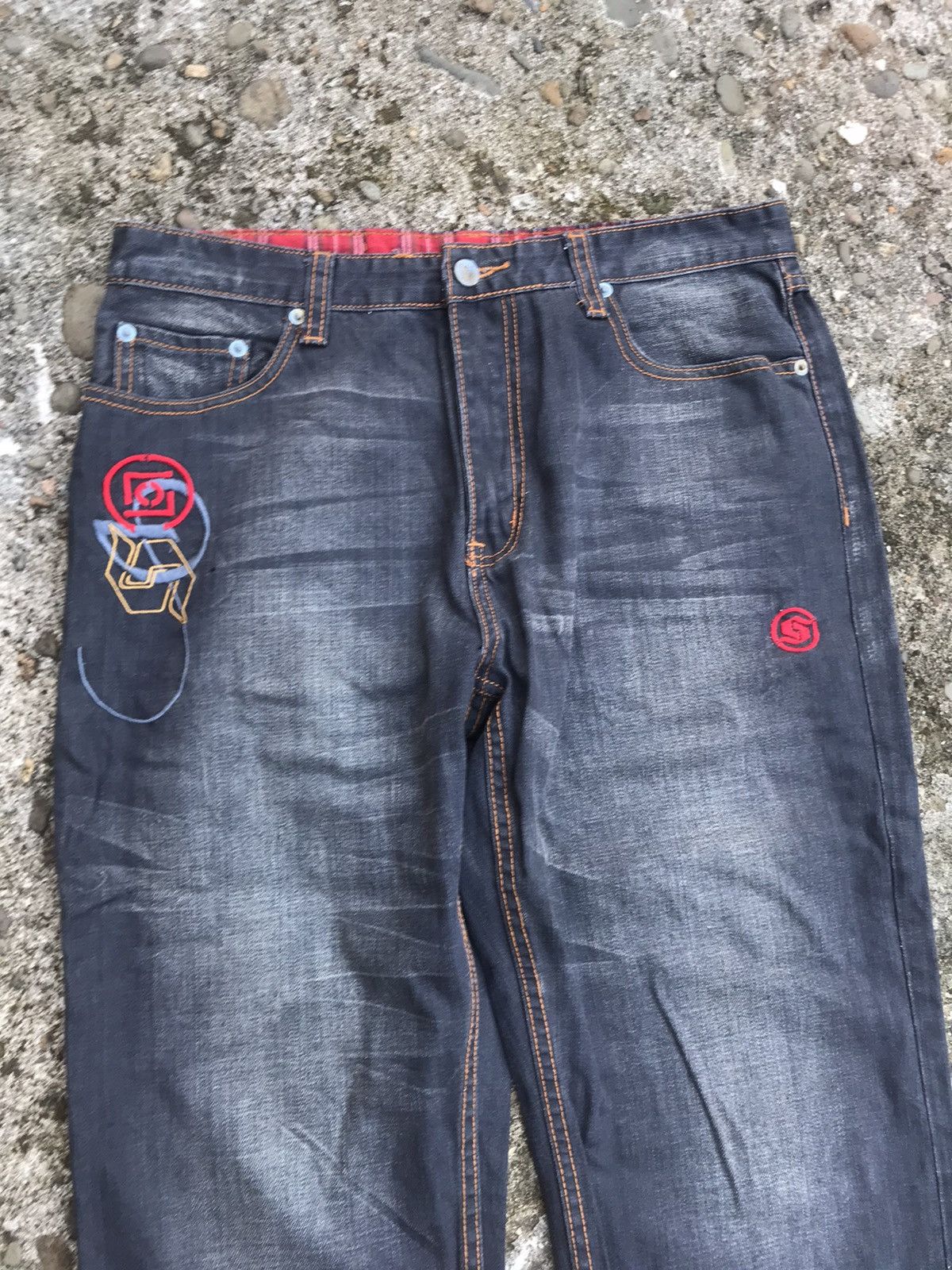 CLOT Levis x Clot Fuck You Patch Jeans Size US 31 - 4 Thumbnail