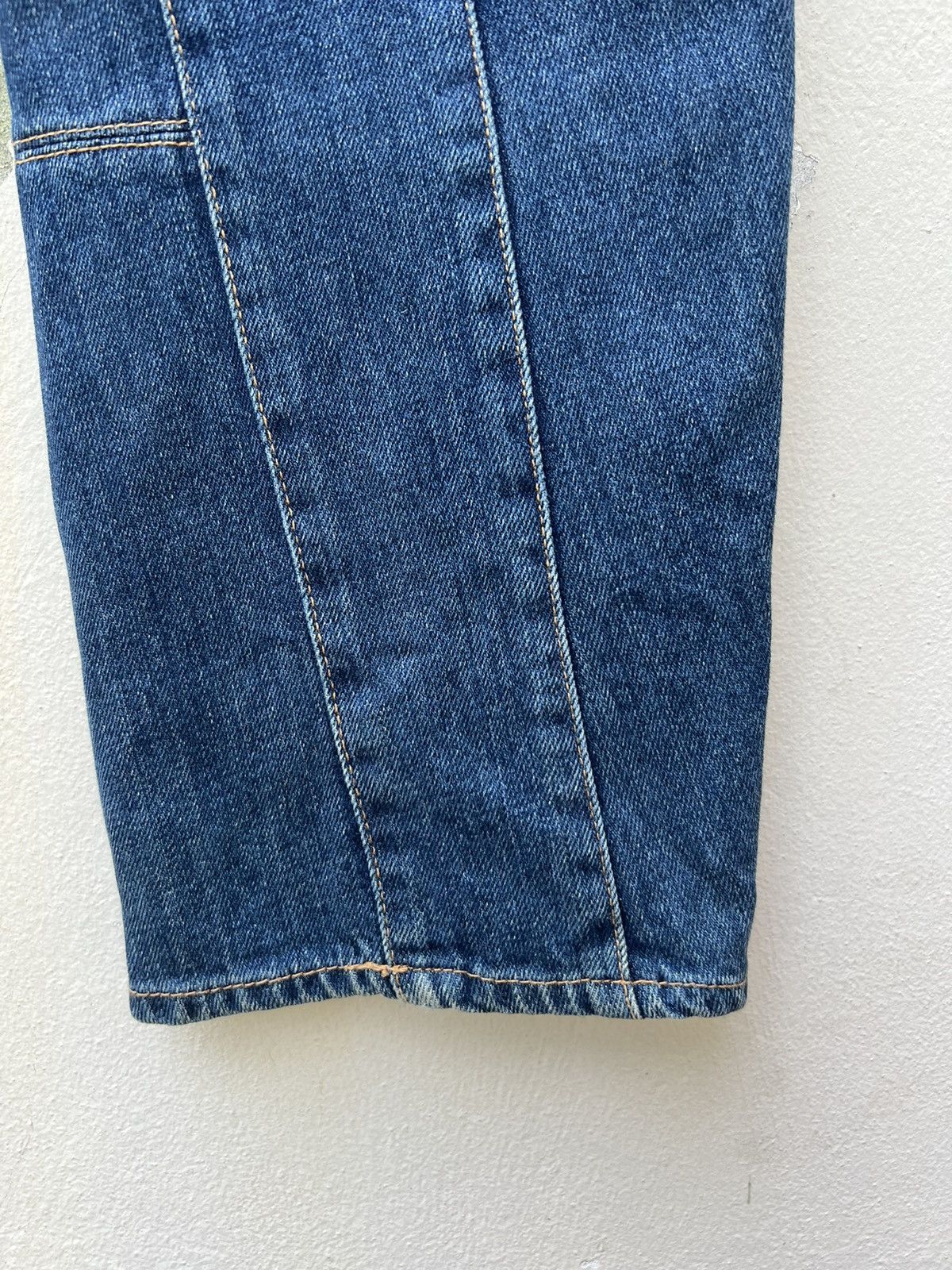 CABANE de ZUCCa Vintage Cabane de Zucca Unusual Design Stretch Denim Jeans Size US 31 - 13 Thumbnail