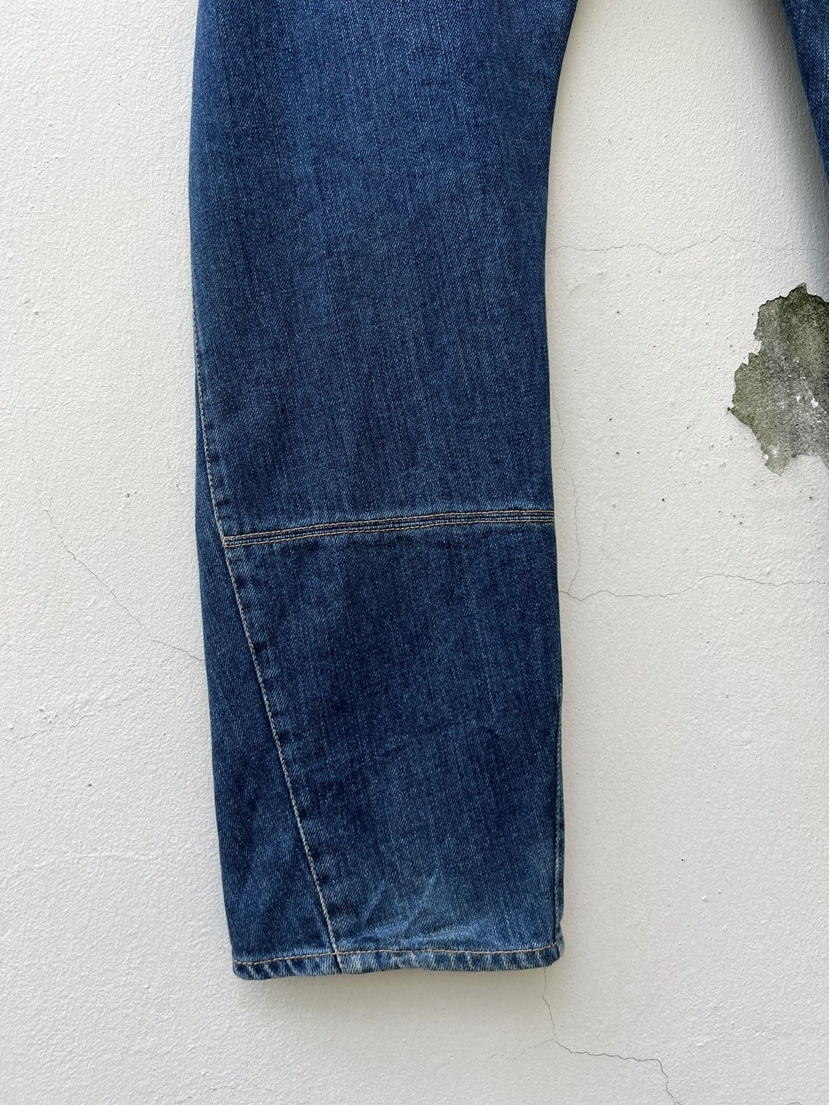 CABANE de ZUCCa Vintage Cabane de Zucca Unusual Design Stretch Denim Jeans Size US 31 - 17 Thumbnail