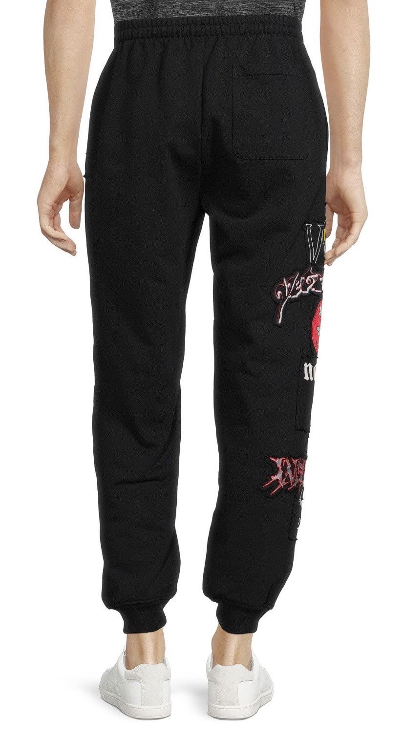Vetements NEW Vetements BLACK graphic metal patch sweatpants joggers Size US 32 / EU 48 - 10 Thumbnail