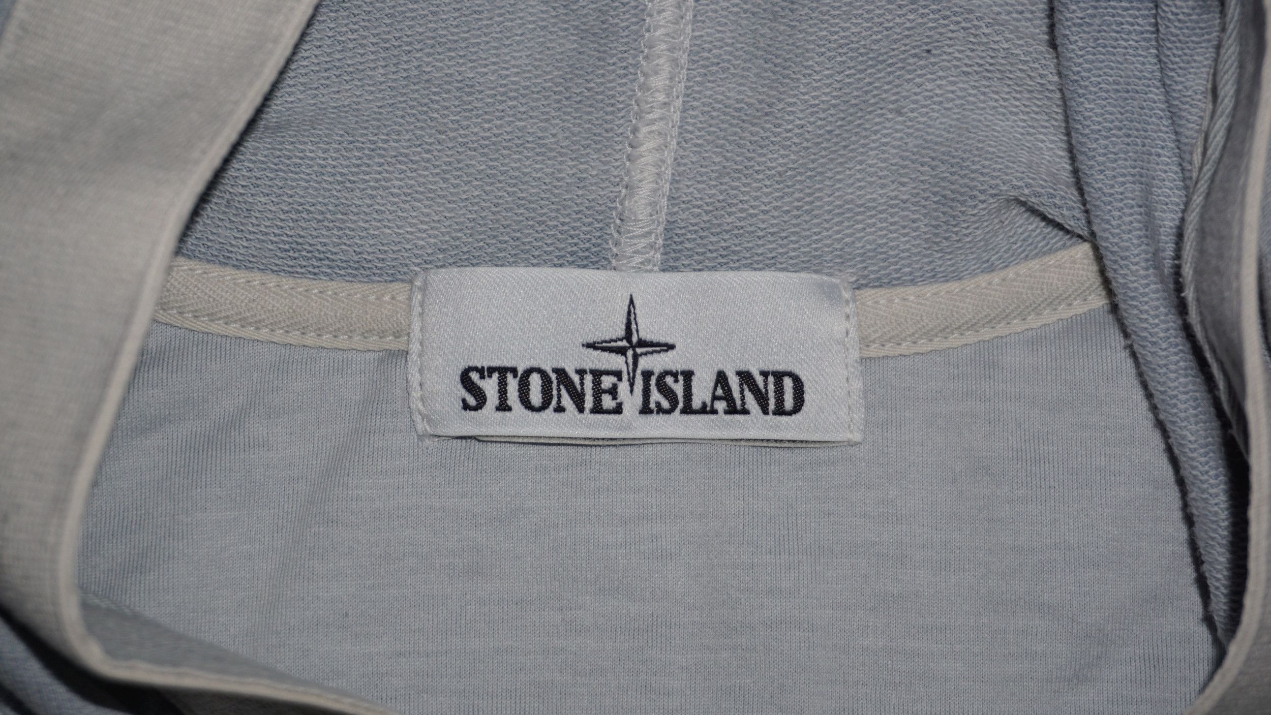 Stone Island Stone Island 2014 Washed Blue Badge Light Sweatshirt Hoodie Size US L / EU 52-54 / 3 - 9 Thumbnail