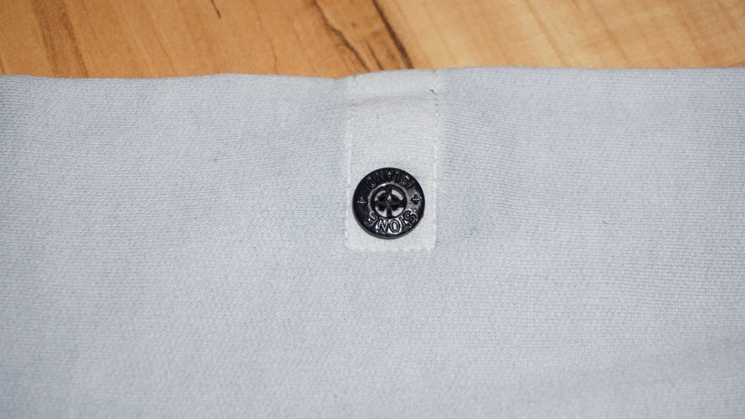 Stone Island Stone Island 2014 Washed Blue Badge Light Sweatshirt Hoodie Size US L / EU 52-54 / 3 - 7 Thumbnail