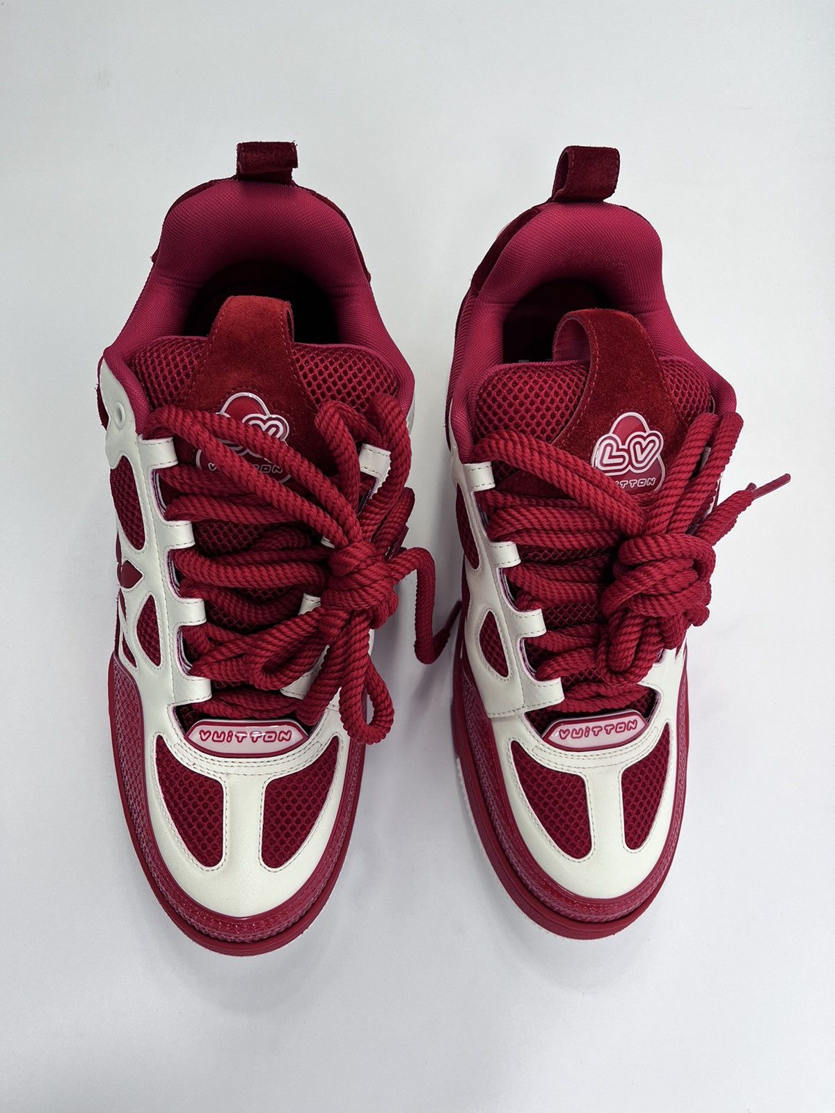 Louis Vuitton LOUIS VUITTON SK8 LOW TOP SNEAKERS (RARE) Size US 11 / EU 44 - 3 Thumbnail