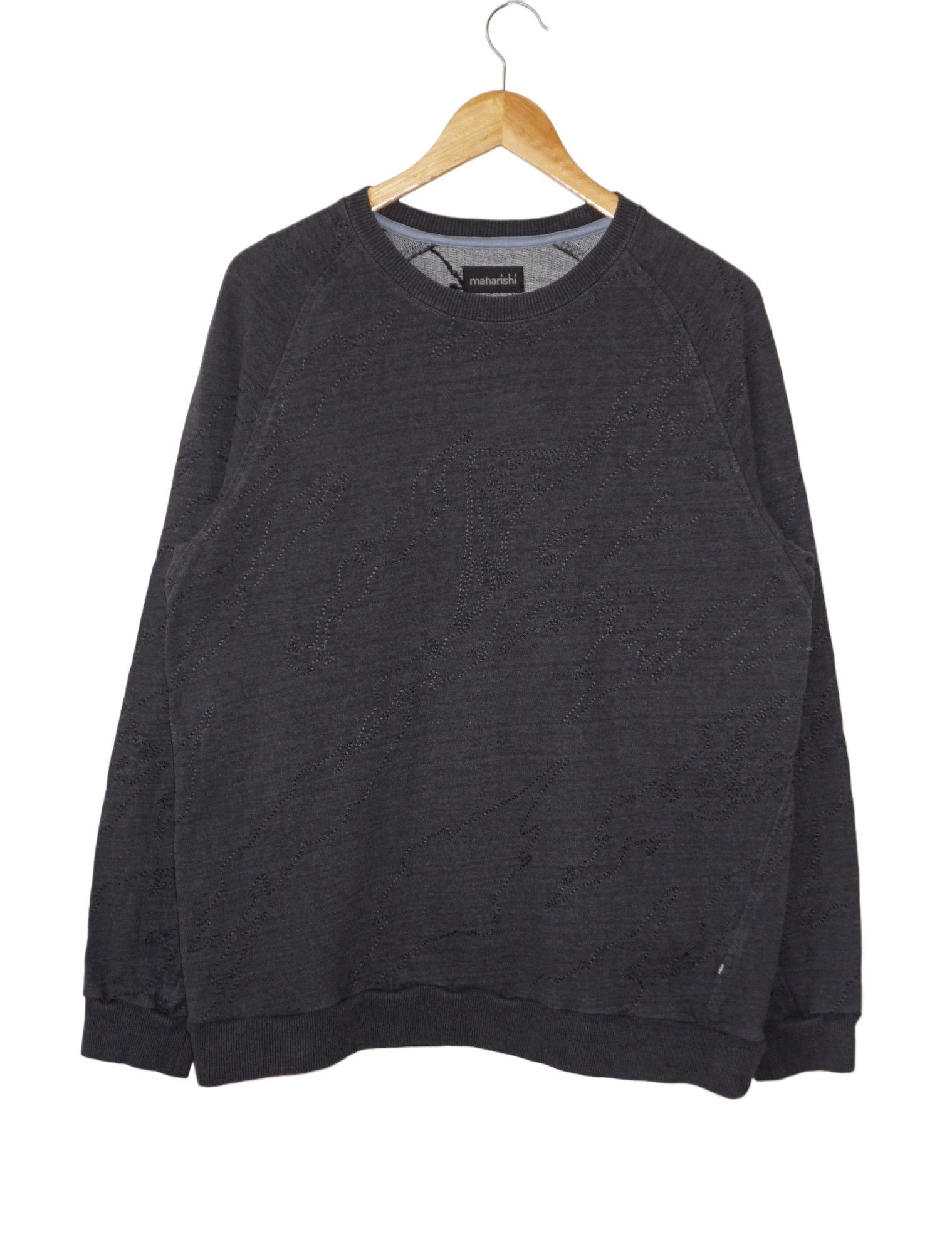 Maharishi Sick Maharishi Pacifist Military Embroidered Crewneck RARE Size US L / EU 52-54 / 3 - 1 Thumbnail