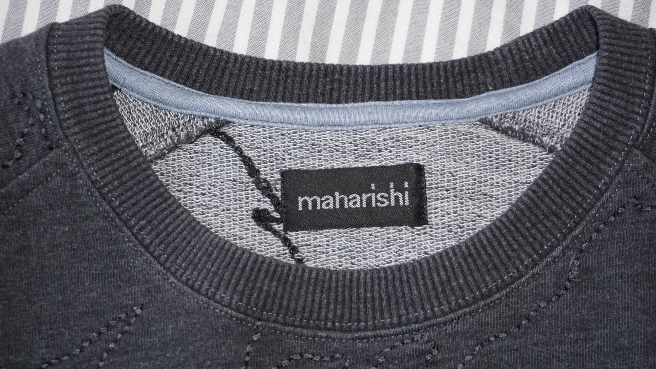Maharishi Sick Maharishi Pacifist Military Embroidered Crewneck RARE Size US L / EU 52-54 / 3 - 5 Thumbnail