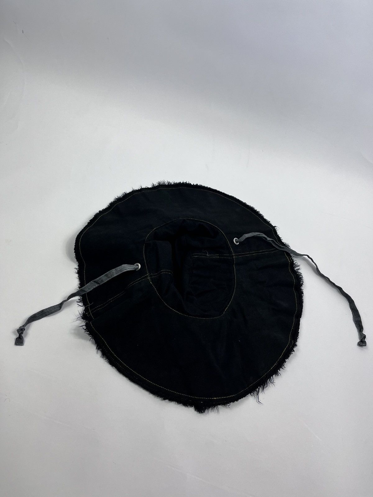 DENIM TEARS DENIM TEARS BLACK COTTON EMBROIDERED HAT Size ONE SIZE - 6 Thumbnail