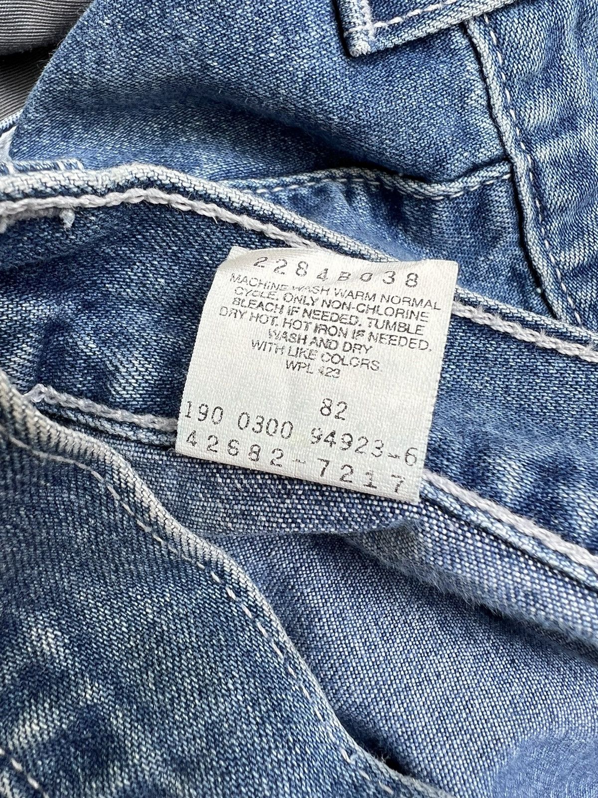 Levi's Vintage 90s Levi’s L2 Denim Loose Fit Jeans Skate Hip hop Size US 36 / EU 52 - 24 Thumbnail