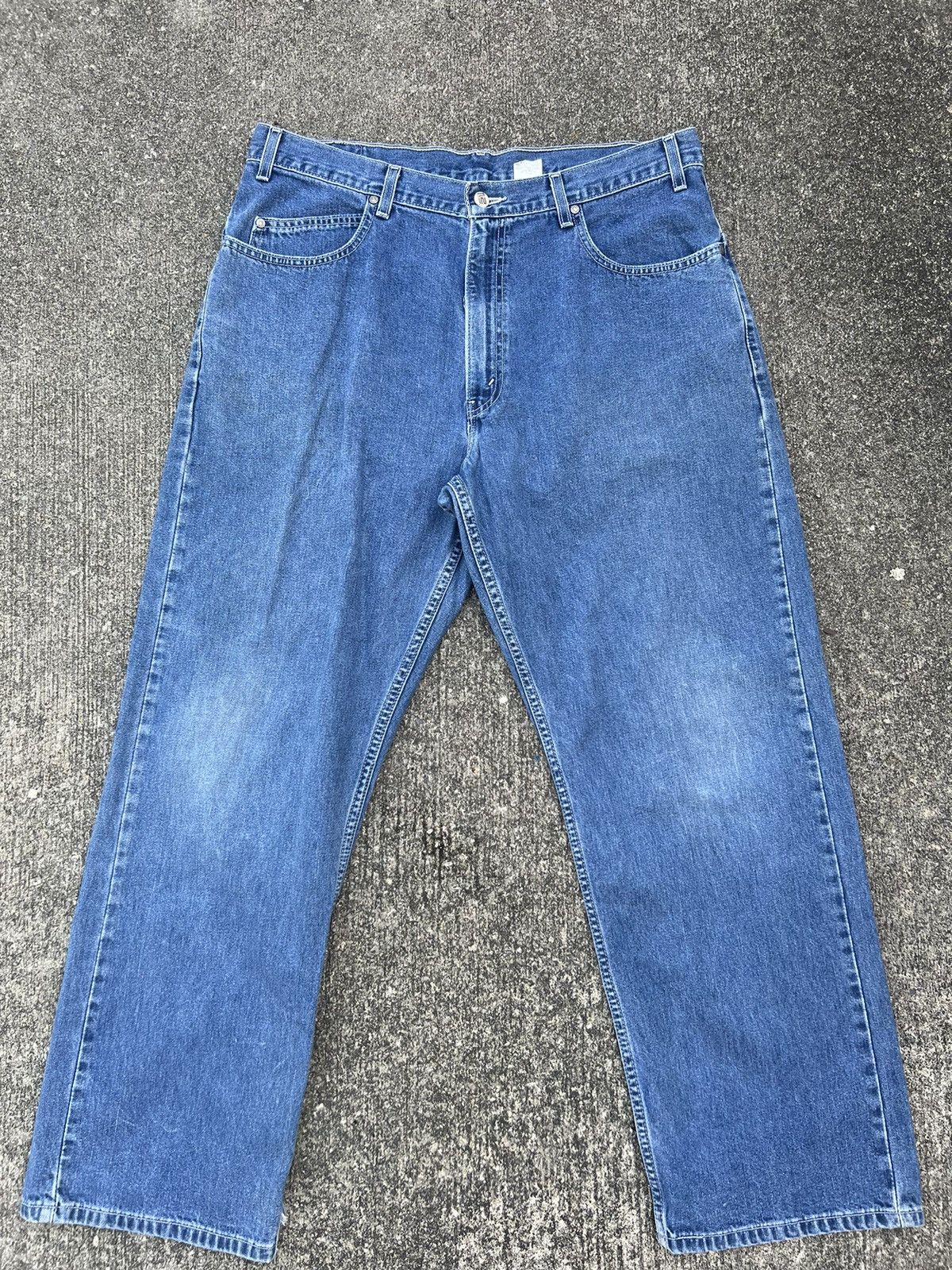 Levi's Vintage 90s Levi’s L2 Denim Loose Fit Jeans Skate Hip hop Size US 36 / EU 52 - 1 Thumbnail