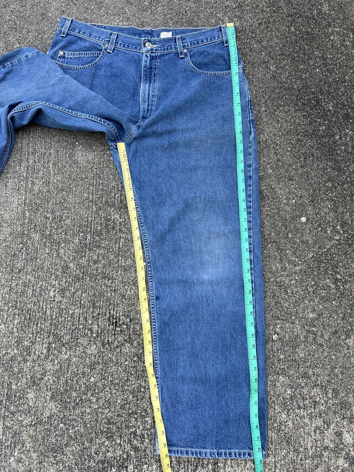 Levi's Vintage 90s Levi’s L2 Denim Loose Fit Jeans Skate Hip hop Size US 36 / EU 52 - 4 Thumbnail