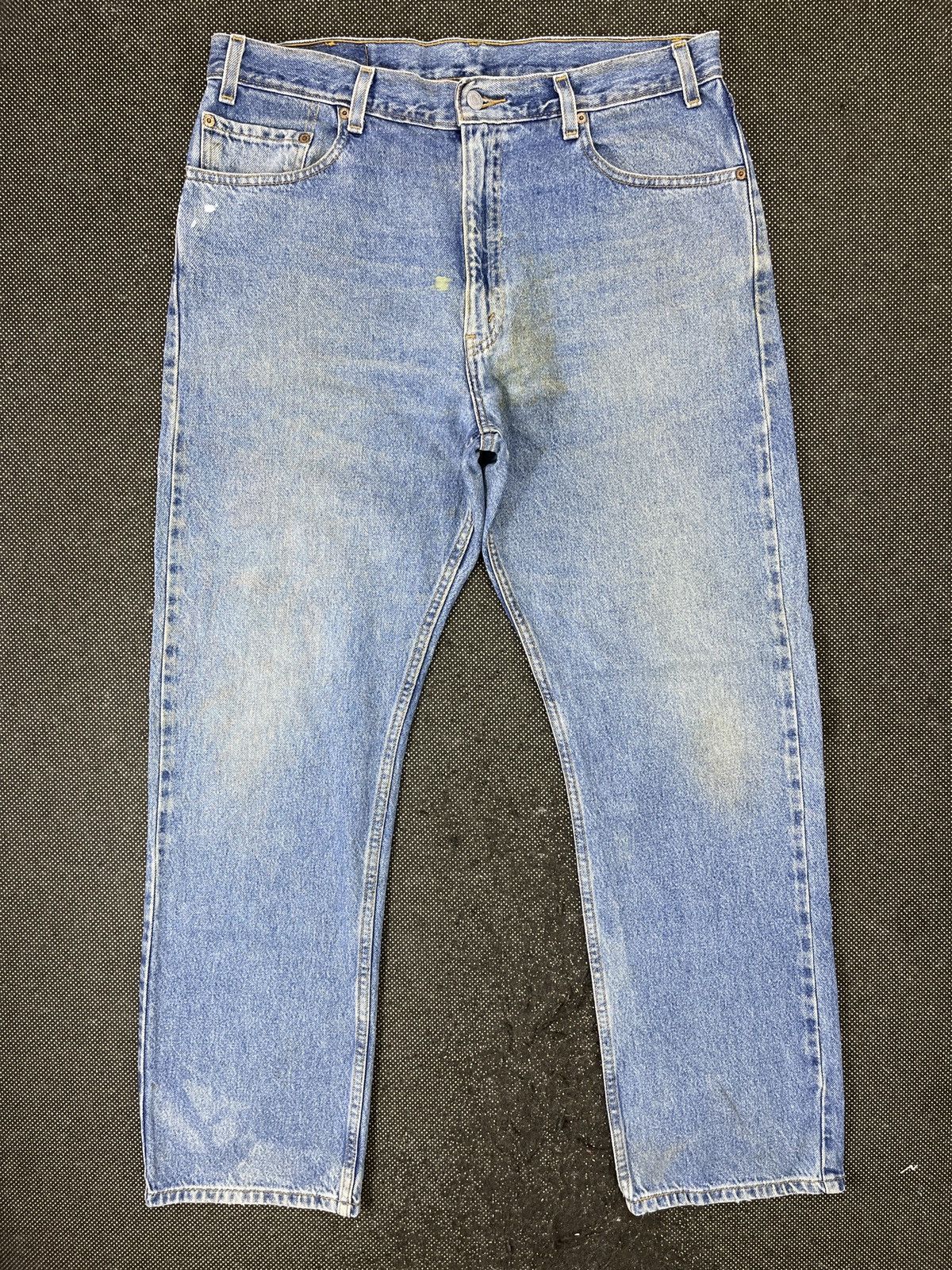 Levi's Vintage Levis 505 Stone Wash Jeans - J723 Size US 36 / EU 52 - 1 Thumbnail