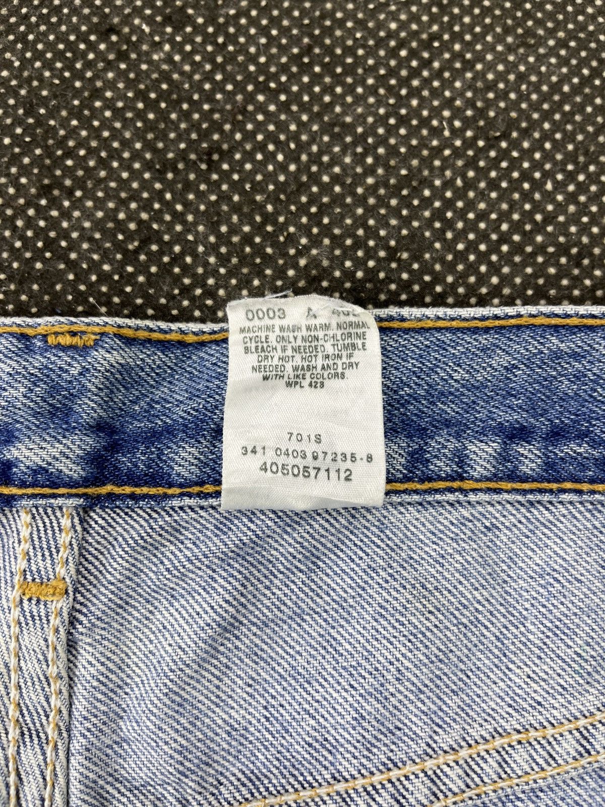 Levi's Vintage Levis 505 Stone Wash Jeans - J723 Size US 36 / EU 52 - 10 Thumbnail