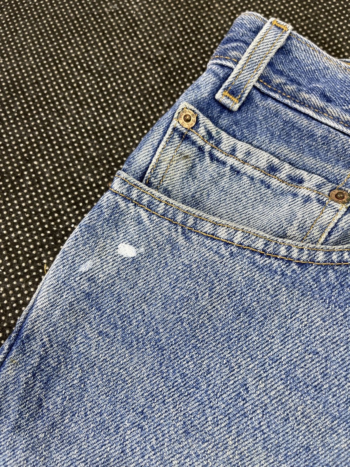 Levi's Vintage Levis 505 Stone Wash Jeans - J723 Size US 36 / EU 52 - 6 Thumbnail