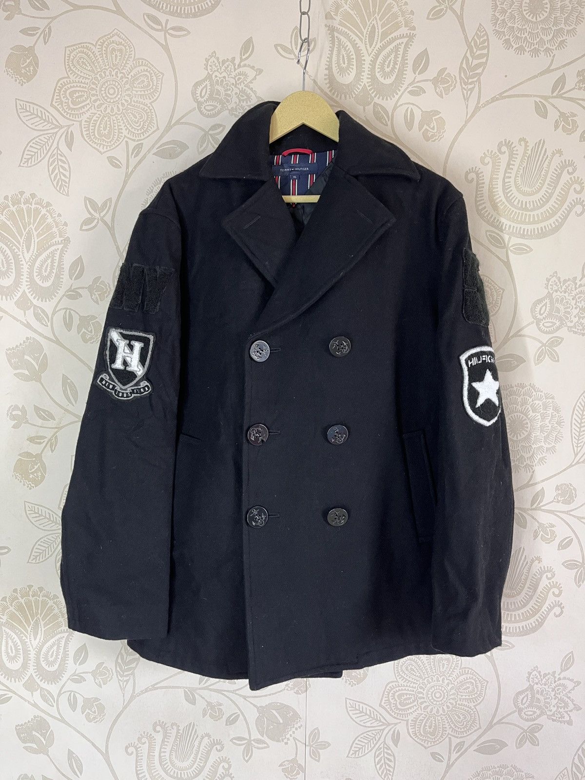 Tommy Hilfiger Tommy Hilfiger Double Breasted Coat Jacket 1985 New York Size US XL / EU 56 / 4 - 19 Thumbnail