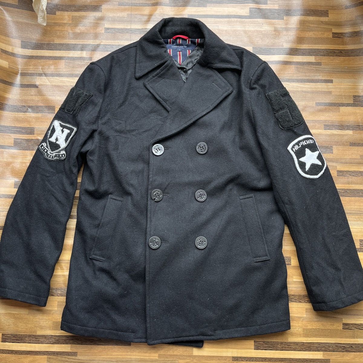 Tommy Hilfiger Tommy Hilfiger Double Breasted Coat Jacket 1985 New York Size US XL / EU 56 / 4 - 18 Thumbnail