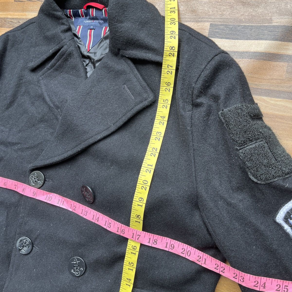Tommy Hilfiger Tommy Hilfiger Double Breasted Coat Jacket 1985 New York Size US XL / EU 56 / 4 - 4 Thumbnail
