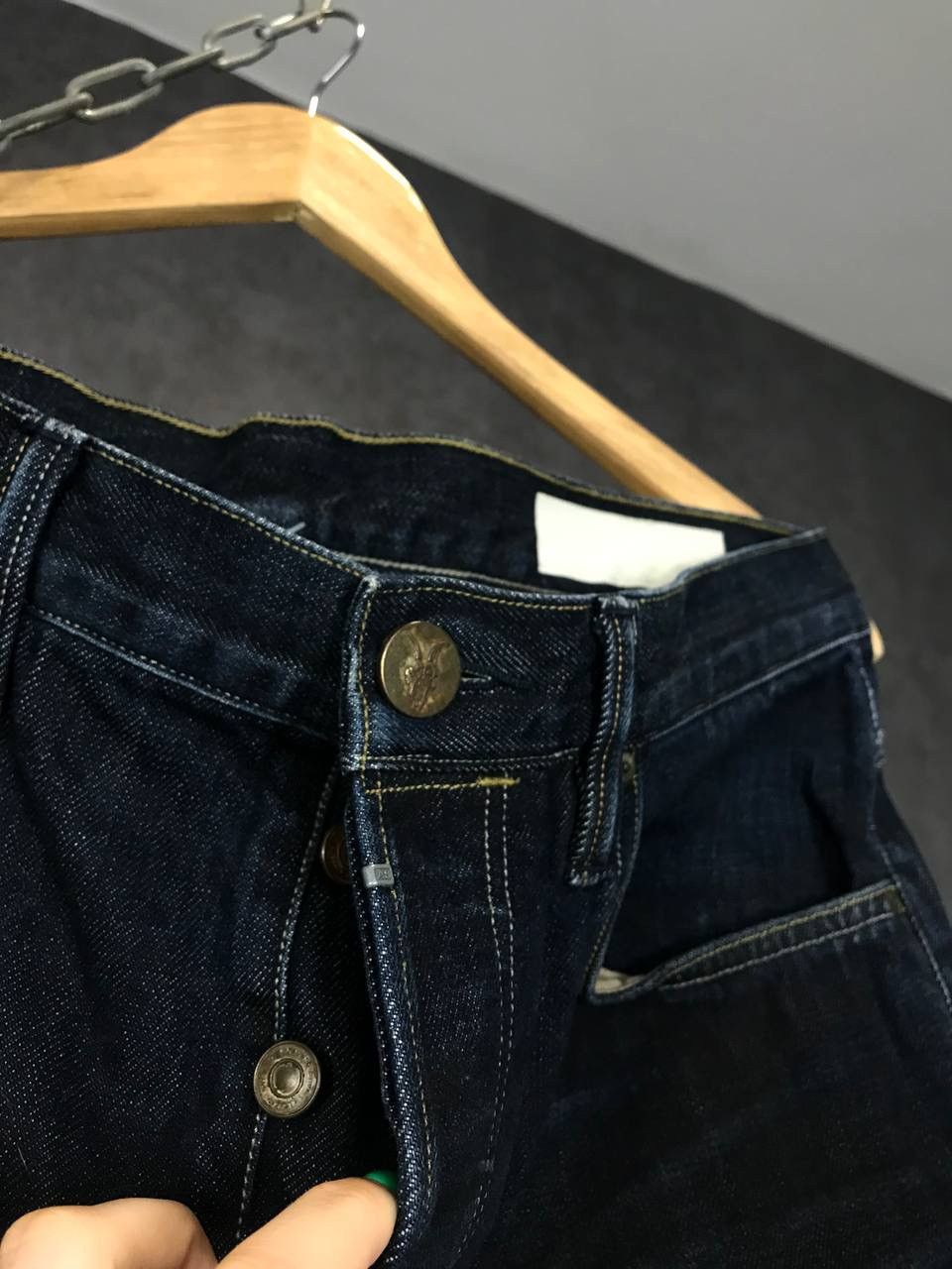 Allsaints Allsaints luxury streetwear Selvedge denim jeans Size US 32 / EU 48 - 3 Thumbnail