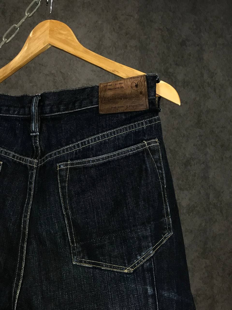 Allsaints Allsaints luxury streetwear Selvedge denim jeans Size US 32 / EU 48 - 6 Thumbnail
